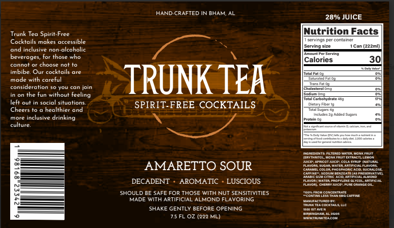 The Spirit-Free Amaretto Sour